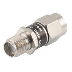 Picture of 2W/10 dB Fixed Attenuator, SMA Male to SMA Female Stainless Steel Body Up to 18 GHz