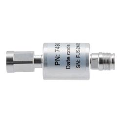 Picture of 5W/3dB RF Fixed Attenuator, NEX10 Male to NEX10 Female Aluminum Body Up to 6 GHz