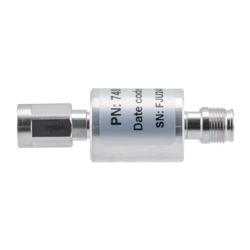 Picture of 10W/6dB RF Fixed Attenuator, NEX10 Male to NEX10 Female Aluminum Body Up to 6 GHz
