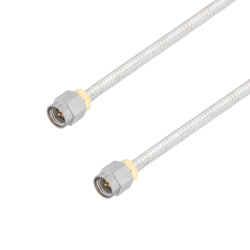 Picture of SMA Male to SMA Male Cable Assembly using LC141TB Coax, 3 FT