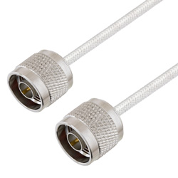 Picture of N Male to N Male Cable Assembly using LC141TB Coax, 2 FT