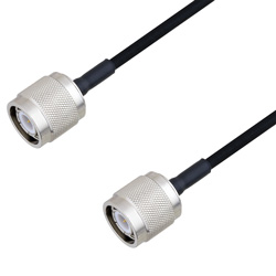 Picture of TNC Male to TNC Male Cable Assembly using LC085TBJ Coax, 6 FT