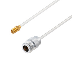Picture of N Female to SMA Female Cable Assembly using LC141TB Coax, 10 FT