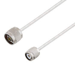 Picture of N Male to TNC Male Cable Assembly using LC141TB Coax, 2 FT