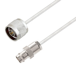 Picture of BNC Female to N Male Cable Assembly using LC085TB Coax, 10 FT