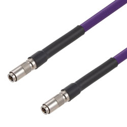 Picture of 75 Ohm 6G SDI HD-BNC Male to HD-BNC Male Cable Assembly using 1694A-VL Coax, 10 FT