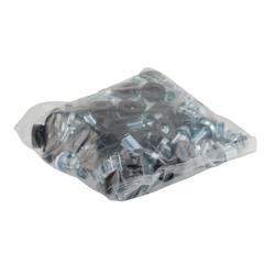 Picture of 50 pack M6 cage nut set(50ea, M6 screws,M6 cage nuts, M6 washers). Zinc