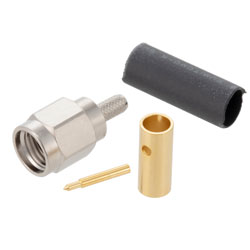 Picture of 12.4 GHz SMA Male Connector Solder Attachment for RG188-DS, RG316-DS