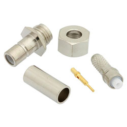 Picture of SMB Jack Connector Crimp/Solder Attachment for RG188-DS, RG316-DS
