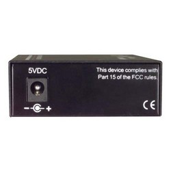 Picture of L-com Ethernet Media Converter 10/100TX to 100FX SM SC 40km