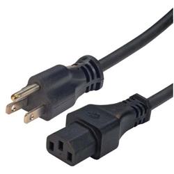 Picture of N5-15 to C13 LSZH Power Cords 16AWG 3 Meters