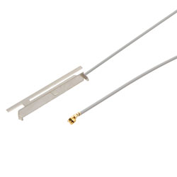 Picture of 2400-2500/ 5150-5825 MHz, 3.15/6.52 dBi, Stamped Metal AP/Router Embedded Antenna With IPEX Connector