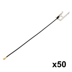 Picture of 2400-2500 MHz, 3.67 dBi, Stamped Metal AP/Router Embedded Antenna With IPEX Connector-50 Pack