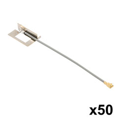 Picture of 5150-5825 MHz, 3.19 dBi, Stamped Metal AP/Router Embedded Antenna With IPEX Connector-50 Pack
