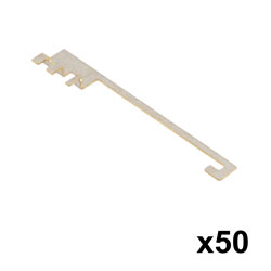 Picture of 2400-2500 MHz, 1.74 dBi, Stamped Metal AP/Router Embedded Antenna-50 Pack