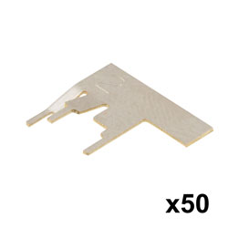 Picture of 5900- 7125 MHz, 3 dBi, Stamped Metal AP/Router Embedded Antenna-50 Pack