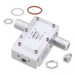 Picture of Type N F/F In/Out RF Surge Protector 100MHz - 512MHz 750W IP67 20kA Surge Filter Bracket Toward Body
