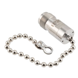 Picture of 2 Watt RF Load With Chain Up to 18 GHz With TNC Female Stainless Steel Body