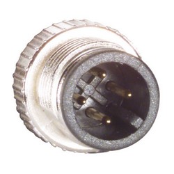 Picture of M12 4 Position D-Coded Male/Female Cable Assembly, 1.0m