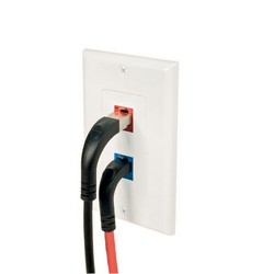 Picture of Decora Style Wall Plate Insert with 1 Keystone Port