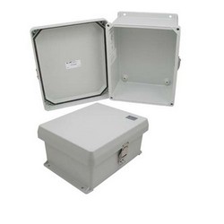 Picture of 10x8x5 Inch UL® Listed Weatherproof Industrial NEMA 4X Enclosure Only