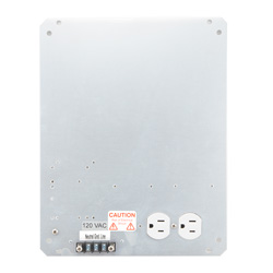 Picture of Assembled Replacement Mounting Plate for 1210xx-1H0 Enclosures