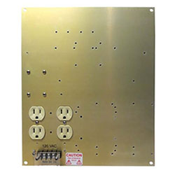 Picture of Assembled Replacement Mounting Plate for 1412xx-10FS Enclosures