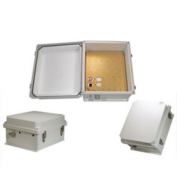 Picture of 14x12x7 Inch 48VDC PoE Powered Weatherproof & Insulated Enclosure with Heating System