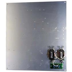 Picture of Assembled Replacement Mounting Plate for 1816xx-100 Enclosures