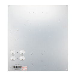 Picture of Assembled Replacement Mounting Plate for 1816xx-10F-1 Enclosures