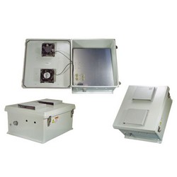 Picture of 18x16x8 Inch 120 VAC Weatherproof Enclosure w/Solid State Fan/Heat Controller