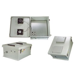 Picture of 18x16x8 Inch Weatherproof Enclosure with 802.3af PoE Interface and Dual Cooling Fans