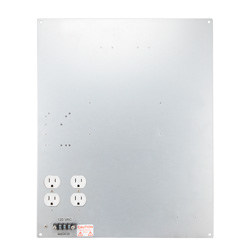 Picture of Assembled Replacement Mounting Plate for 2016xx-1HF-1 Enclosures