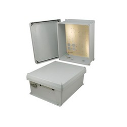 Picture of 14x12x6 Inch Weatherproof NEMA Enclosure with Mounting Plate