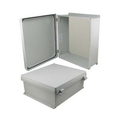 Picture of 16x14x6 Inch UL® Listed Weatherproof NEMA 4X Enclosure, Non-Metal Mount Plate, Non-Metallic Hinges
