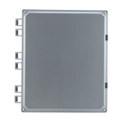 Picture of Dark Gray Replacement Hinge Cover for 12x10x6 Polycarbonate Enclosure