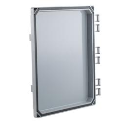 Picture of Dark Gray Replacement Hinge Cover for 12x10x6 Polycarbonate Enclosure