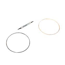 Picture of Passive CWDM, Field Unit Barrel OADM, 1 Channel 20nm 1290nm, 2m 250um colored bare fiber, Pass Port