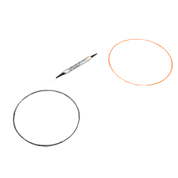 Picture of Passive CWDM, Field Unit Barrel OADM, 1 Channel 20nm 1570nm, 2m 250um colored bare fiber, Pass Port