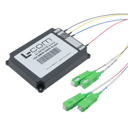 Picture of Passive DWDM, OSP Ring OADM, 1 Channel, 100 GHz spacing, channel 34, 900um 1m fiber, SC/APC connector