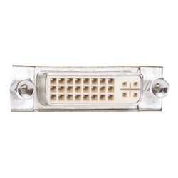 Picture of Premium Panel Mount DVI-D Single Link Male/Female Cable Assembly 5ft