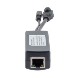 Picture of PoE to USB Splitter, 1-Port, Gigabit 10/100/1000 IEEE 802.3af, Ethernet Data & Power to Micro USB Power Plus Ethernet Data, 48V to 5V 1A