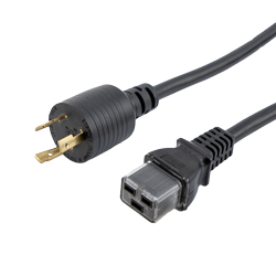 Picture of Nema L5-20P to C19 Power Cord, 20A, 125V - 6ft