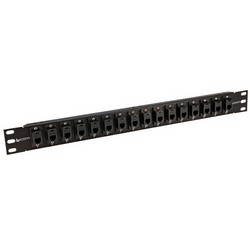 Picture of 1.75" 16 Port Panel RJ45 (8x8), Straight, Keyed