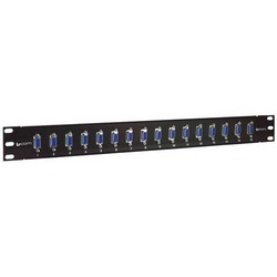 Picture of 1.75" x 19" Panels with 16 DB9 Female / Female Couplers