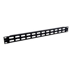 Picture of 1.75" Blank Rack Panel Accepts 24  Duplex SC or Quad LC Couplers