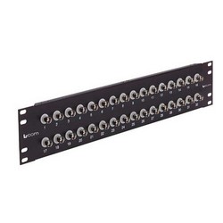 Picture of 3.50" Panel (Black), 32 BNC Adapters Grounded W/ Handles