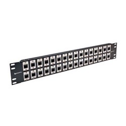 Picture of 3.50" 32 Port ECF Flange Mounted Category 5e Feed-Thru Panel, Unshielded