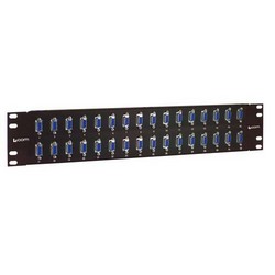 Picture of 3.5" x 19" Panels with 32 DB9 Female / Female Couplers