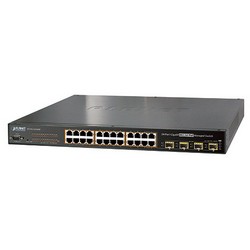 Switch Manageable 370W - 24×100Mb/Poe+ & 2×1Gb & 1Sfp
